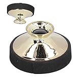 Saxophon Schalldämpfer, Ultra Light Size Altsaxophon Dämpfer für für Anfänger(Gold)