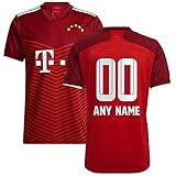 Benutzerdefinierte Fußball-Trikot 2021 Klub Fußball-Shirt personalisiert beliebige Namen Nummern für Fans Geschenk