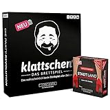 DENKRIESEN - Party Pack 2 - SLV-Kartenspiel ROTLICHT Edition & klattschen BRETTSPIEL - das wahrscheinlich Beste Party Pack Aller Z