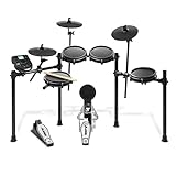 Alesis Nitro Mesh Kit – E Drum/ E Schlagzeug Elektronisch aus Aluminium, mit Drumsticks, 385 integrierten Sounds und 60 Play-Along Track