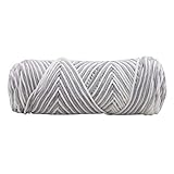 Mrjg Rosen 100g Chunky Roving Schal Knit Yarn Thickness Warmer Hut Haushalts Yarn Knit Thick Cold Winter Cotton weiß (Color : 4)
