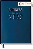 Chäff Business-Timer 2021/2022 A5 [Nachtblau] Terminplaner, Wochenkalender 18 Monate: Jul 2021 - Dez 2022 | Terminkalender, Wochenplaner, Organizer | klimaneutral und nachhaltig