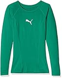 PUMA Kinder Liga Baselayer Tee LS Jr Shirt, grün (Pepper Green), 152