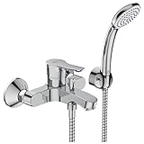 Ideal Standard BC676AA Wannenarmatur Alpha Aussenarmatur mit Zubehör,