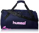 hummel Unisex-Adult hmlACTION Sports Bag, Black IRIS/Sugar Plum, XS