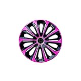 Radzierblende Extra STRONG pink/schwarz 14 Zoll 4er S