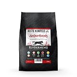 BESTE KUMPELS Superfoods Rindermenü - Trockenfutter für Hunde - Getreidefrei (2 kg)