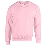 Gildan Heavy Blend Erwachsenen Crewneck Sweatshirt 18000 L, Light Pink