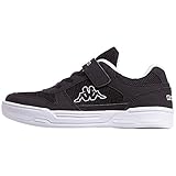 Kappa Unisex Dalton Kids Leichtathletikschuhe, Schwarz Black White 1110, Large EU