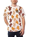 Nintendo Donkey Kong T Shirt All Over Print Logo Nue offiziell H