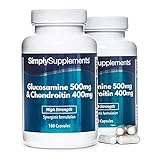 Glucosamin 500mg & Chondroitin 400mg - 360 Kapseln - SimplySupp