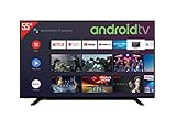 Toshiba 55UA2063DG 55 Zoll Fernseher / Android TV (4K UHD, HDR, Triple-Tuner, Smart TV, Bluetooth) [2022]