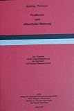 Feuilleton und öffentliche Meinung. Zur Theorie einer Literaturgattung im Kontext mit ihrem R