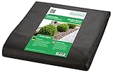 GardenMate 2mx10m Gartenvlies 50g/m² - Unkrautvlies Reißfestes Unkrautschutzvlies - Hohe UV-Stabilisierung - Wasserdurchlässig - 2mx10m=20m²