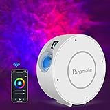 Panamalar Smart Star Projektor, WiFi-Galaxy-Projektor, Licht, LED-Nebula-Cloud-Projektor mit App-Steuerung, Timer, Alexa Google Home Sprachsteuerung, Nachtlicht für Schlafzimmer, Kinderparty