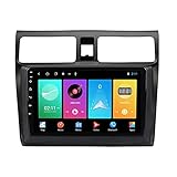 ADMLZQQ Android 10.0 In-Dash Autoradio Multimedia Player Für Suzuki Swift 2003-2010, 9-Zoll-Touchscreen Mit Bluetooth Carplay GPS FM AM SWC RDS DSP USB Rückfahrkamera Lüfter,M150s 4core 2+32g