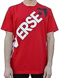 Converse Herren T-Shirt Cross Body Tee M rot (Enamel RED)