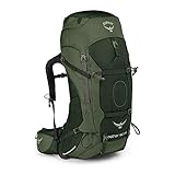 Osprey Europe Herren Aether Ag 60 Backpacking Pack, Adirondack Green, MD