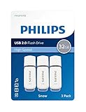 Philips USB 2.0 32GB Snow Edition Grey 3-Pack