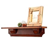 Lincheer Bücherregal Massivholzpartition, Wandmontage, Blumenständer, Wohnzimmer Schlafzimmer Eingang