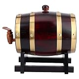 Vintage Eichen-Weinfässer, große Kapazität natürliches Eichen-Weinfass-Keg für den Heimgebrauch, Café, Teehaus, Restaurant, H