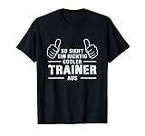 Cooler Stolzer Coach Geschenkidee Bester Trainer Geschenk T-S