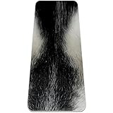 Yogamatte, Motiv: Wolf mit blauen Augen, 183,9 x 61 cm, TPE, rutschfest, strukturierte Ob