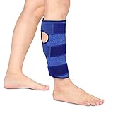 Haofy Wadenbandage Verstellbar, Kompressions Waden bandage Neopren Einstellbare Wadenstütze für Muskelschmerzen, Zerrissene Waden Schwellungen Verstauchungen, Unterschenkelbandage für Herren D