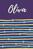 Oliva: Lined Writing Notebook Journal with Personalized Name Oliva, 120 Pages, 6x9