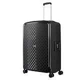 TRAVELITE TERMINAL Trolley Schwarz L 76 cm mit 4 Rollen und TSA Z