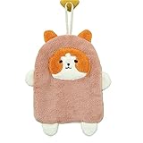 Candy Colors Weichkorallen-Samthandtuch, Hängehandtuch, Hängehandtücher, saugfähiges Küchenhandtuch zum Aufhängen für Küche, Bad und Toilette, 5 Farb