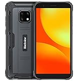 Blackview BV4900 Outdoor Smartphone Ohne Vertrag, IP68 Robust Handy Android 10, 3GB RAM 32GB ROM 256 GB Erweiterung, 5MP+8MP wasserdichte Kamera, NFC DUAL SIM, 5580mAh Akku Reverse Charge Schw