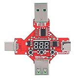USB-Leistungsmesser, USB-Leistungsmesser-Tester LCD-Display Multifunktionaler Stromspannungs-Ladedetek