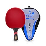 JOYJ Sport Professioneller Tischtennisschläger/Tischtennis-Schläger, Ideal für Zwischenspieler und Fortgeschrittene Spieler (Anfänger-Zwischenspieler)