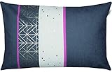 ESPRIT Deko Kissen Festiv • Kissenbezug 38x58 anthrazit • Deko Wohnzimmer • ohne Füllung • 100% Poly