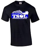 Tsol T-Shirt by Chris SharySuper T-Shirts for Men That Everyone Loves Surf Casual and Happy Men's T-Shirts Black XXL