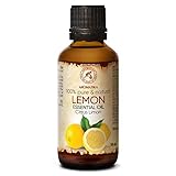 Zitronenöl 50ml - Italien - 100% Naturreines Ätherisches - Zitronen Öl für Guten Schlaf - Duftlampe - Raumduft - Kosmetik
