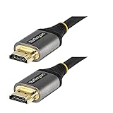 StarTech.com 2m HDMI 2.1 Kabel 8K - Zertifiziertes Ultra High Speed HDMI Kabel 48Gbit/s - 8K 60Hz/4K 120Hz HDR10+ eARC - UHD 8K HDMI Monitorkabel - Monitor/TV - Flexible TPE Ummantelung (HDMM21V2M)