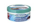 Dr. Beckmann Glaskeramik Putzstein | effektiver Kochfeld-Reiniger gegen hartnäckigen Schmutz | inkl. Spezialschwamm | 250 g