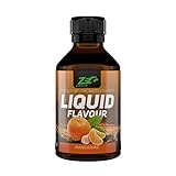 ZEC+ LIQUID FLAVOUR 50 ml Aroma Konzentrat in flüssiger Form Drops, Null Kalorien (Mandarine-Geschmack)