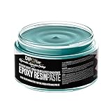 Epoxidharz Epoxy Pigment Farbpaste PASTELLBLAU BLUE ca. RAL 5024 Profi Hochpigmentierte Paste für Epoxidharz Epoxy Resin Polyurethan Kunstharz Resin Art (80 Gramm)