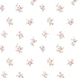 Manhattan Comfort NWPR33839 Kennewick Floral Bouquet Spot Wallpaper, Pink
