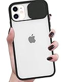Hadwii iPhone SE 2020 Kameraschutz Hülle, Schutzhülle mit Kamera Objektivschutz iPhone 8 Abdeckung schieben iPhone 7 HandyHülle Silikon Case Ultra dünn Handyhülle Cover für iPhone 7/8/SE 2020