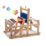 LWKBE Hölzerne Multi-Craft Weaving Loom DIY Hand Knitting Webmaschinenzubehör Intellectual Spielzeug fü