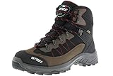 LYTOS Herren Wanderschuhe Trekkingschuhe Outdoorschuhe braun/schwarz, Größe:45, Farbe:B