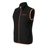 CONQUECO Damen Beheizte Weste Polaren Fleece Kleidung Winter Warme Winter mit Akku und Ladegerät zum Outdoor Reiten Skifahren Angeln,XL