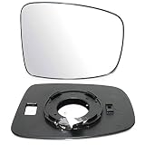 Aussenspiegel Ersatzspiegel Spiegelglas Spiegel Seitenspiegel Glas Rechts Beifahrerseite Kompatibel mit i10 2008 + Weiter OEM 876110X000