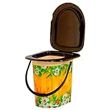 4BIG.fun Tragbare Camping Toilette Reisetoilette Klo WC Outdoor Reise Eimer LKW