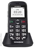 swisstone BBM 320c - GSM-Mobiltelefon mit großem beleuchtetem Farbdisplay, schw