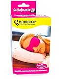 Ohropax Schlafmaske 3D pink, 1er Pack (1 x 1 Stück)